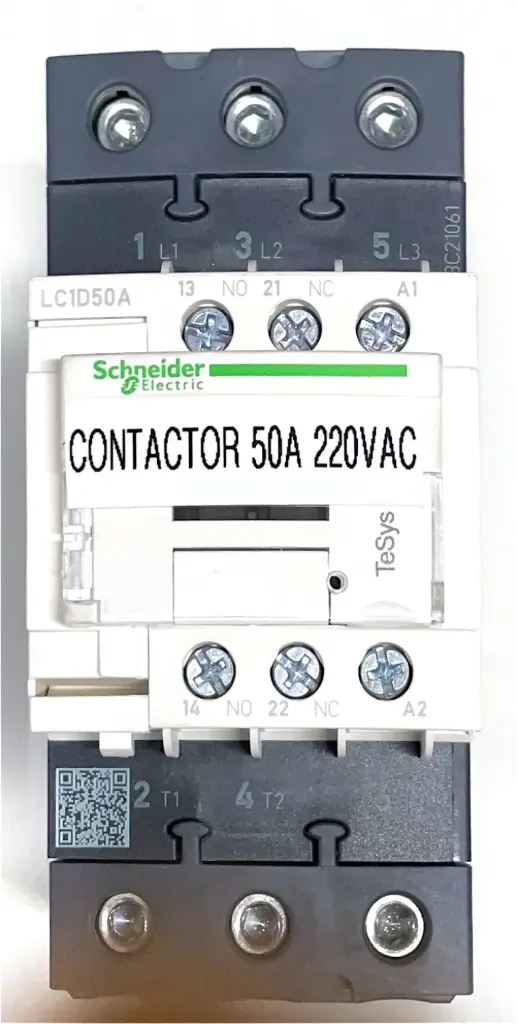 CONTACTOR 50 A 220VAC BLANCO 