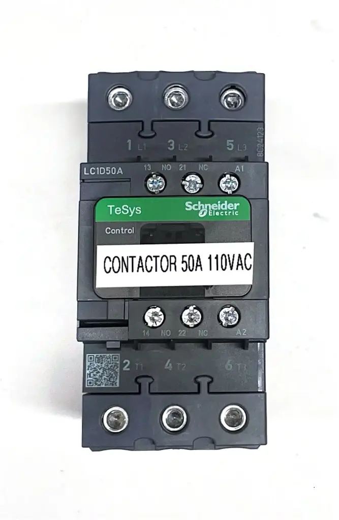 CONTACTOR 50A 110VAC NEGRO 