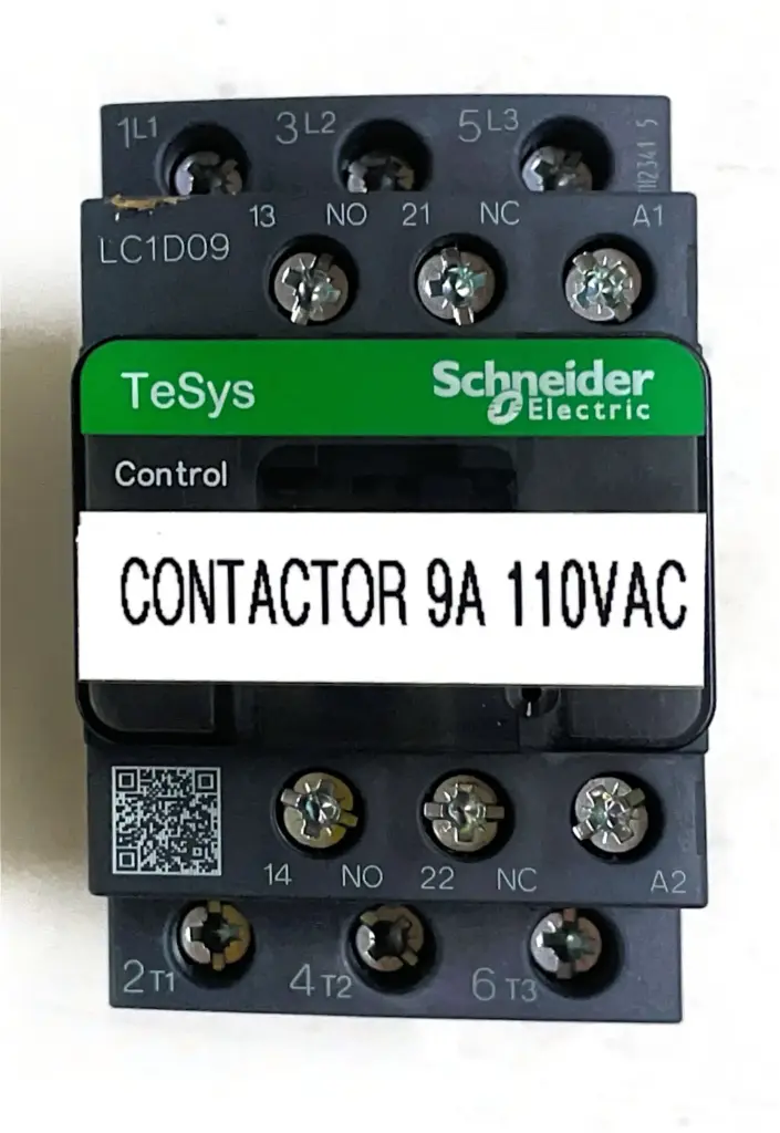 CONTACTOR 9A 110VAC 