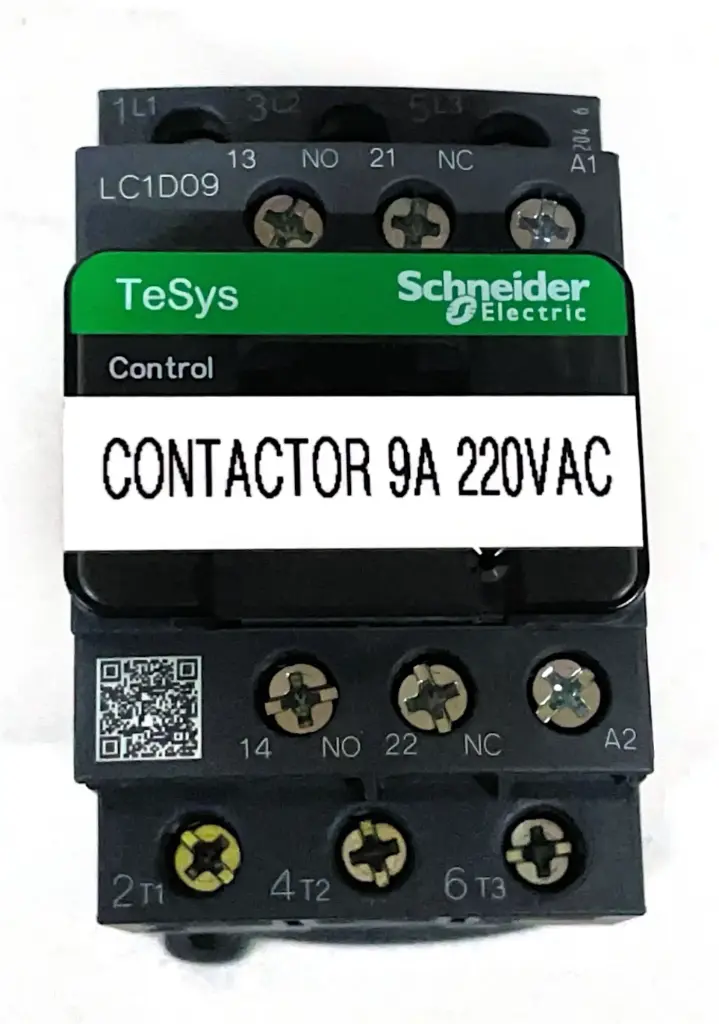 CONTACTOR MINI 9A  220V AC 