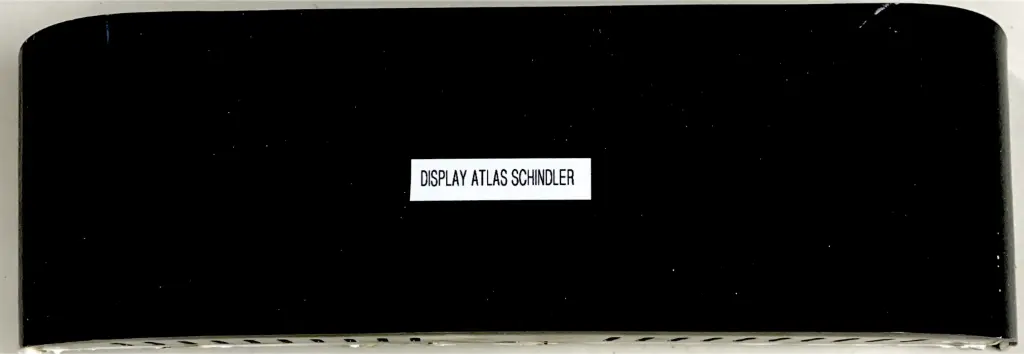 DISPLAY ATLAS SCHINDLER