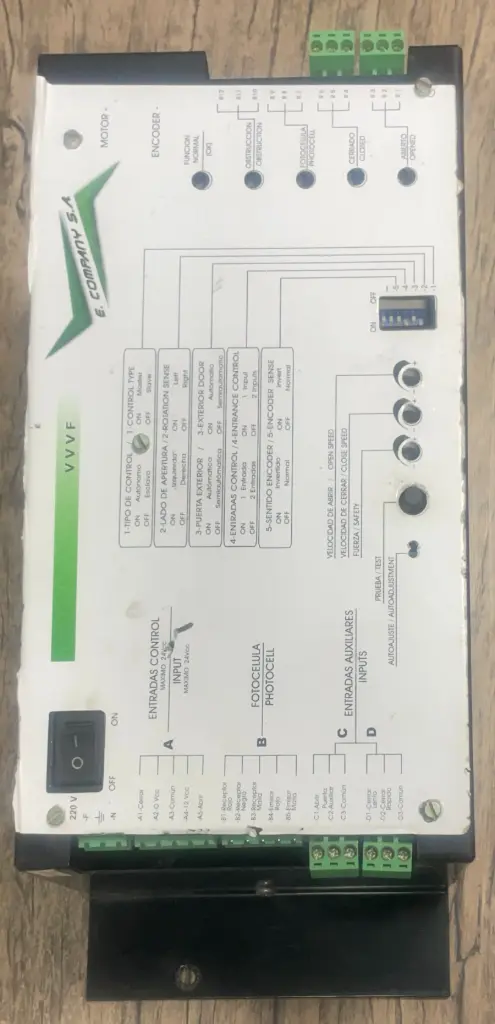 VARIADOR DE FRECUENCIA E COMPANY 