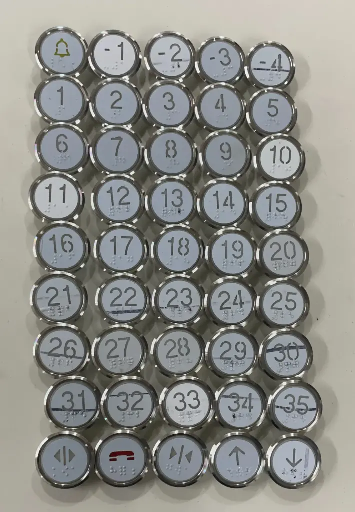 ZPul-10   pulsador Piso 26 