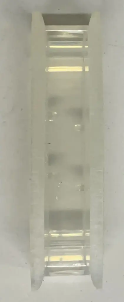 GUIA DE RIEL TRANSPARENTE 16MM 