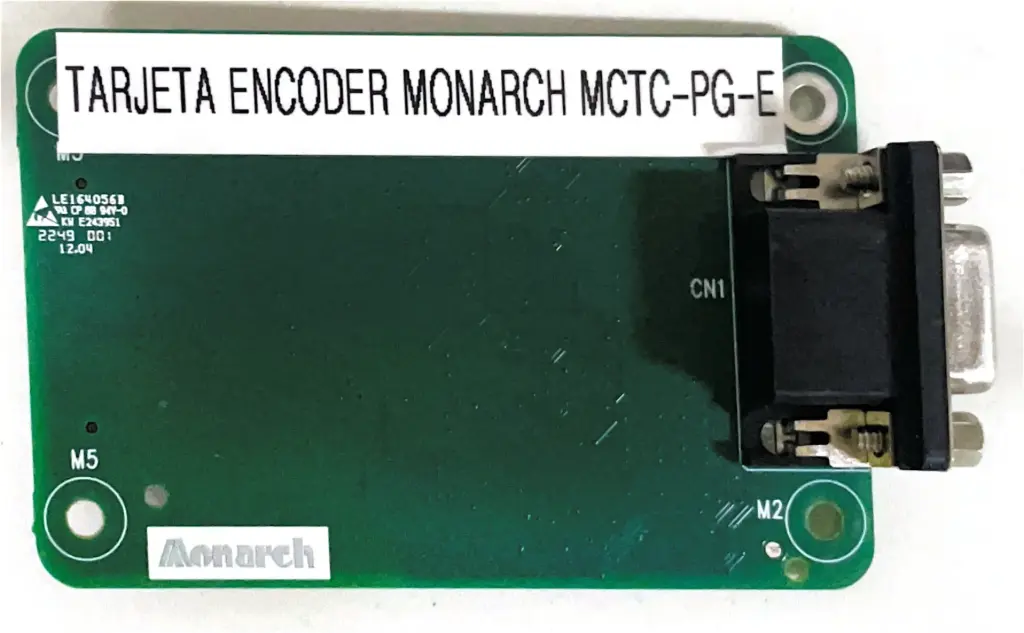 TARJETA  ENCODER MONARCH MCTC  PG-E 