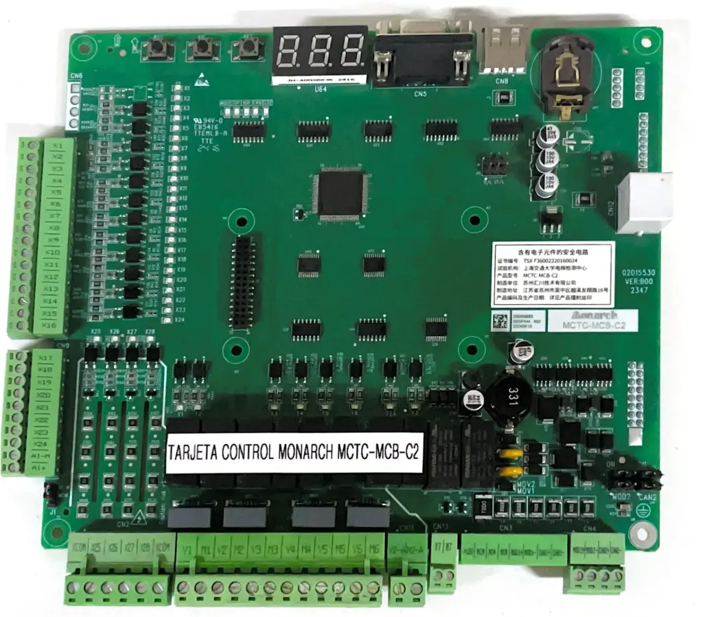 TARJETA CONTROL MONARCH MCTC-MCB-C2 