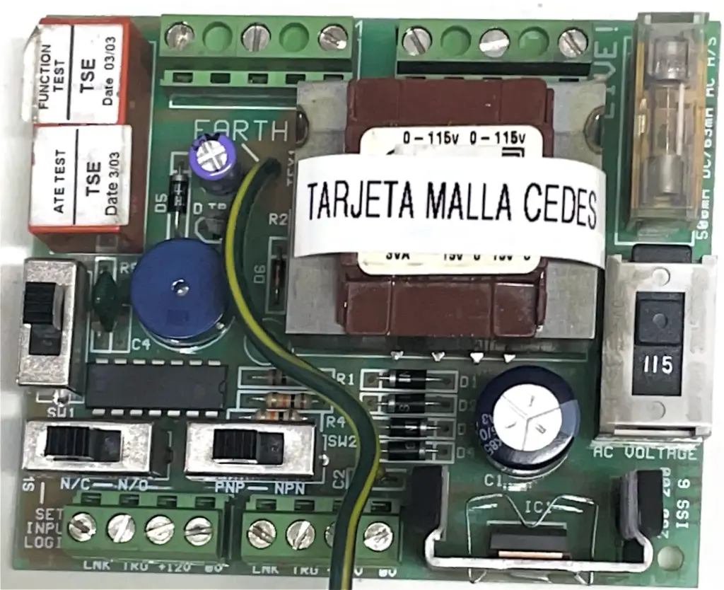 TARJETA MALLA CEDES 