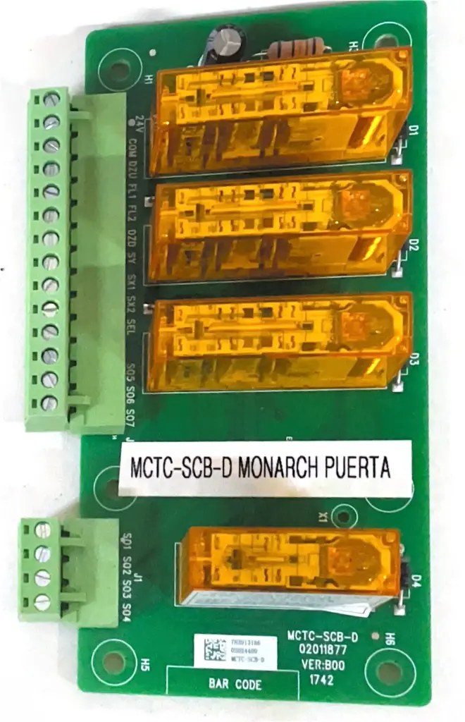 TARJETA MCTC SCB-D 