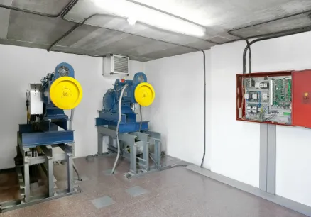 Identificación y rotulado de sala de máquinas