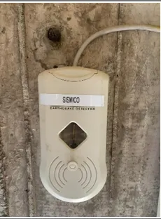 [SS0012] Cambio de Posición del sensor sísmico