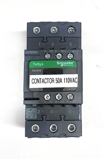 [CO-0010] CONTACTOR 50A 110VAC NEGRO