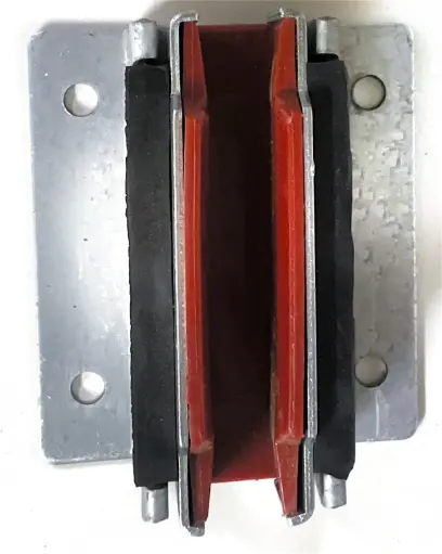 [ZA-0011] ZAPATA RIEL GRIS/NEGRO 16 MM 