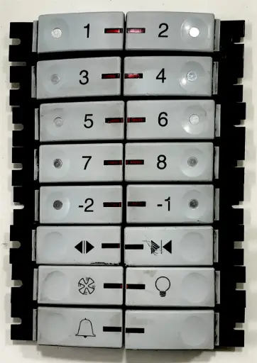 [ZPS-0013] ZPULSADOR SCHINDLER PISO 9 PISO 10 