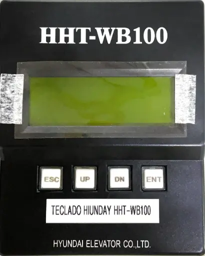 [TE-0003] TECLADO WB100 HYUNDAI HTT ELEVADOR   